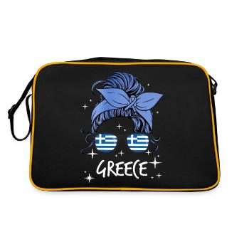 Grèce - Sac Retro - noir/or - Dos