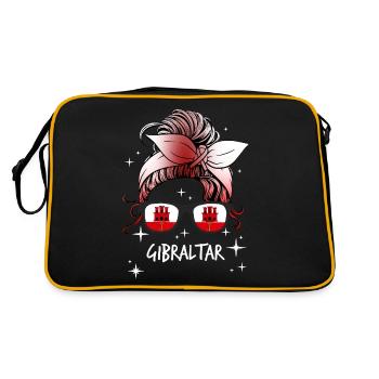 Gibraltar - Sac Retro - noir/or - Dos