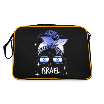 Israël - Sac Retro - noir/or - Dos