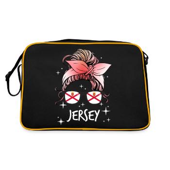 Jersey - Sac Retro - noir/or - Dos