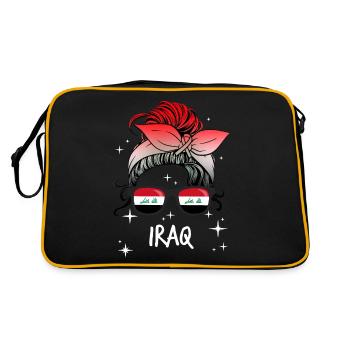 Irak - Sac Retro - noir/or - Dos