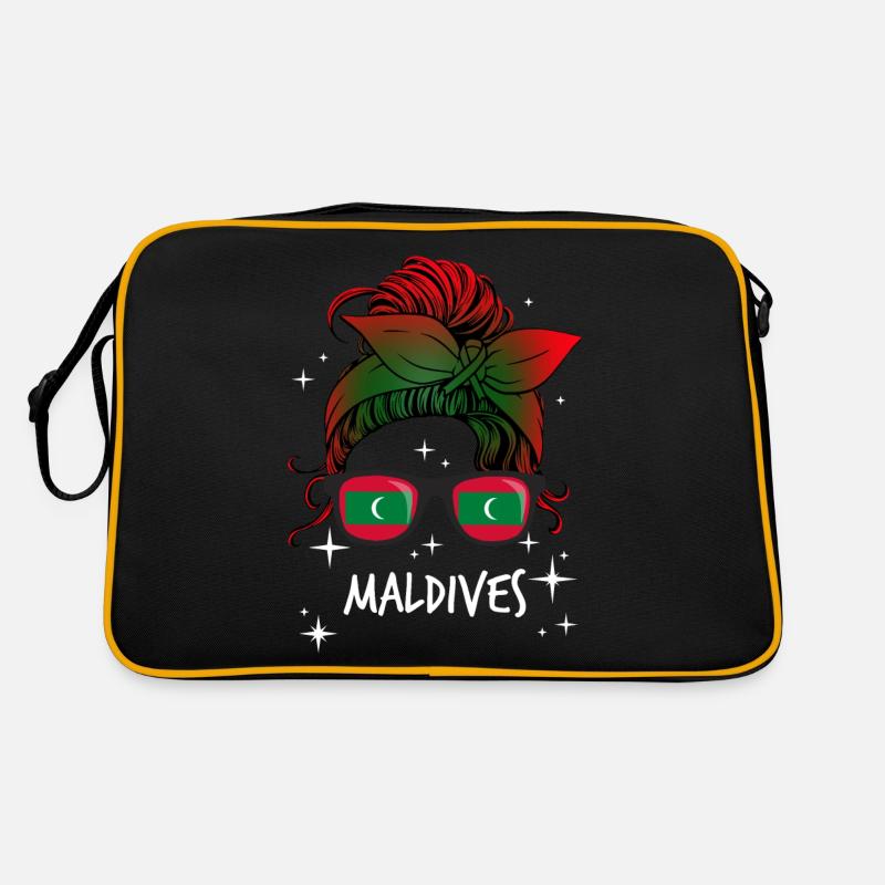 Malediven Retro Tasche