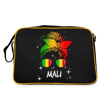 Mali - Sac Retro - noir/or - Dos