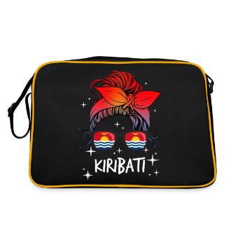Kiribati - Sac Retro - noir/or - Dos