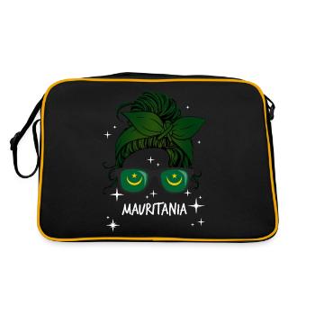 Mauritania - Retro Bag - black/gold - Back