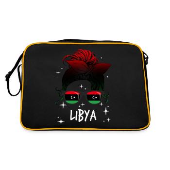 Libéria - Sac Retro - noir/or - Dos