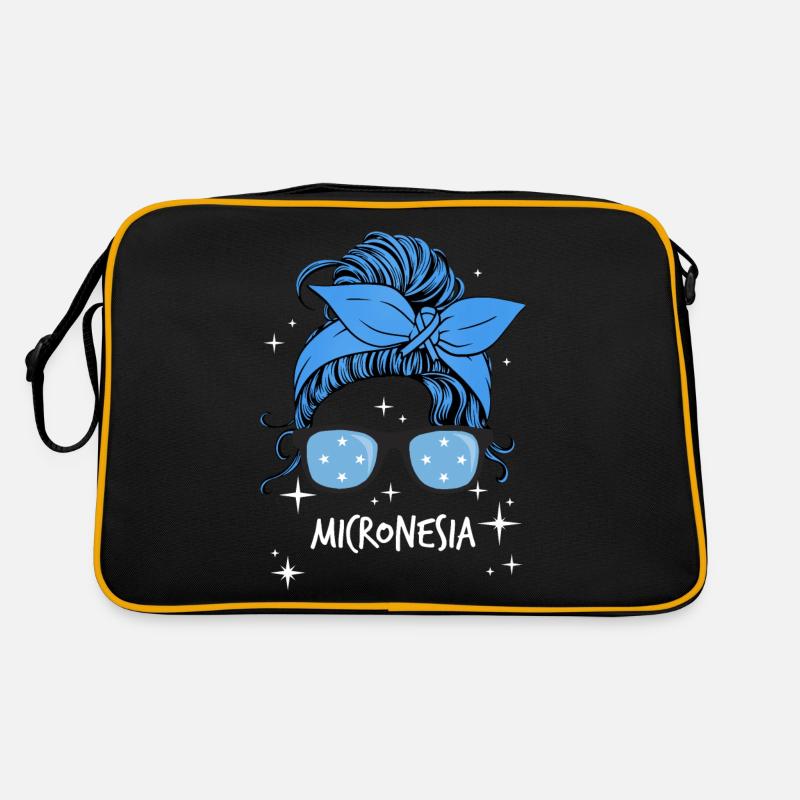 Mikronesien Retro Tasche
