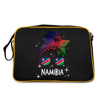 Namibia - Retro Bag - black/gold - Back