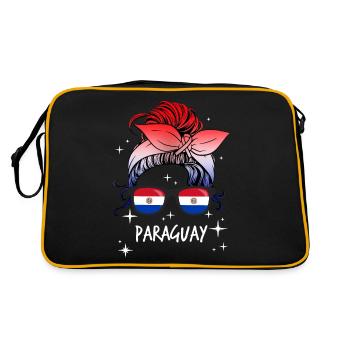 Paraguay - Sac Retro - noir/or - Dos