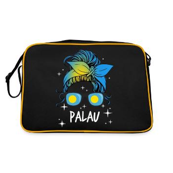 Palau - Sac Retro - noir/or - Dos