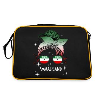 Somaliland - Retro Bag - black/gold - Back