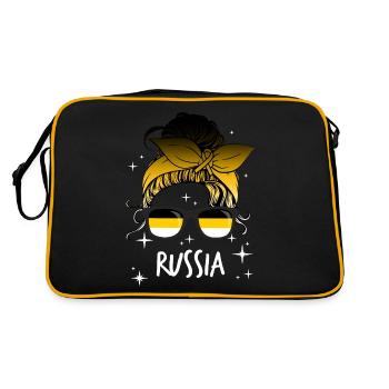 Empire russe - Sac Retro - noir/or - Dos