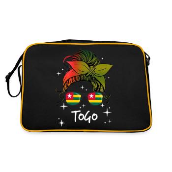 Togo - Sac Retro - noir/or - Dos