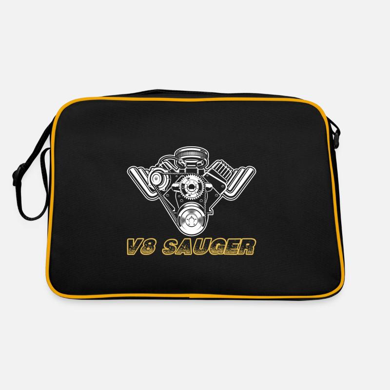 V8 suction car screwdriver tuner tuning mechatronic Retro Bag