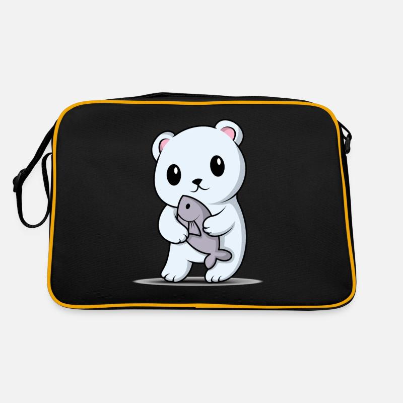 Eisbär Retro Tasche