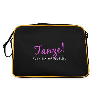 Dance! Especially from the series - Retro Bag - black/gold - Back