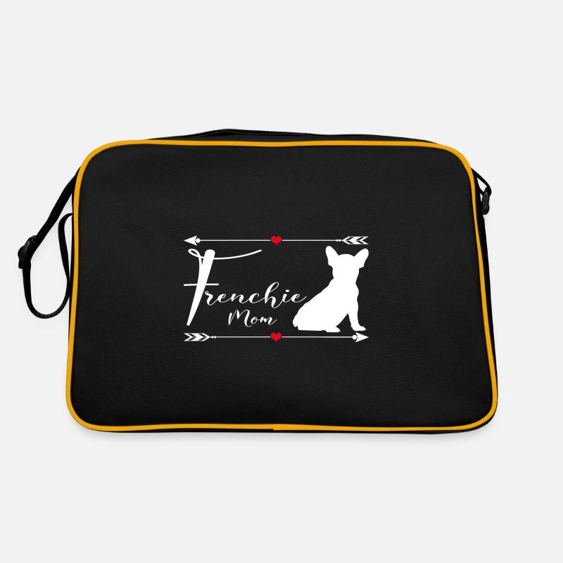 Français Bouledogue Sac Retro