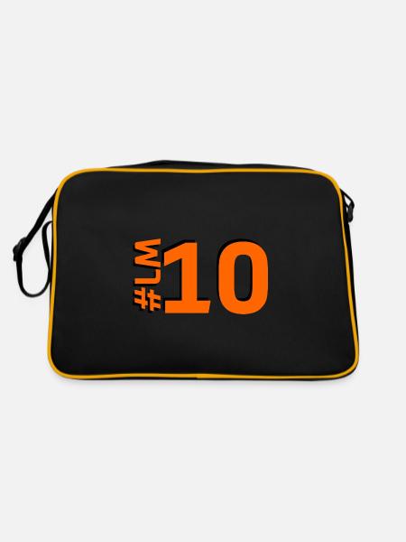 LM10 - Sac Retro - noir/or