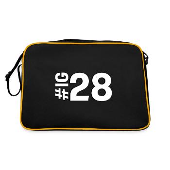 IG28 - Sac Retro - noir/or - Dos