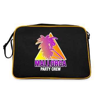 Mallorca Party Crew Island Spain Holiday Holidays - Retro Bag - black/gold - Back