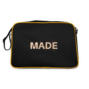 Merveilleux - Sac Retro - noir/or - Dos