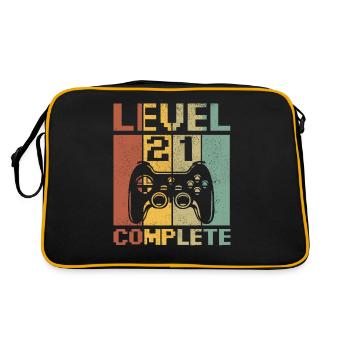 niveau 21 terminé - Sac Retro - noir/or - Dos