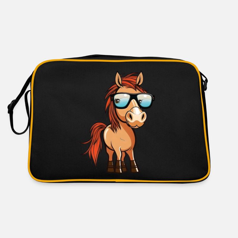 Pferd II Retro Tasche