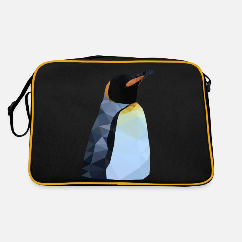 Polygon Pinguin Retro Tasche