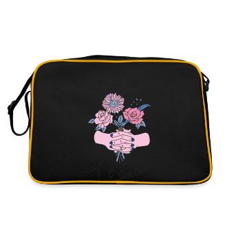 A la vie, à l'amour - Sac Retro - noir/or - Dos