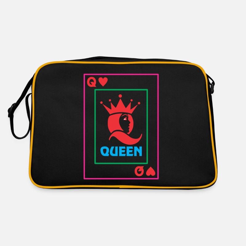 QUEEN carte de jeu Sac Retro