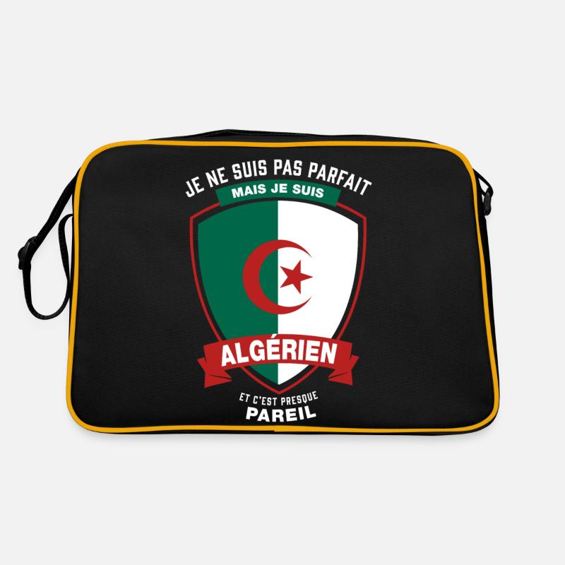 Algerien Parfait - Sac Retro - noir/or