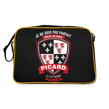 Picard Parfait - Sac Retro - noir/or - Dos
