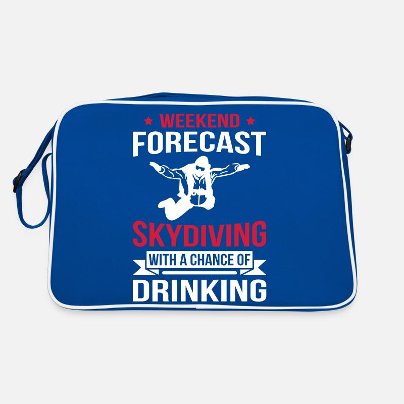 Weekend Forecast Skydiving Retro Bag