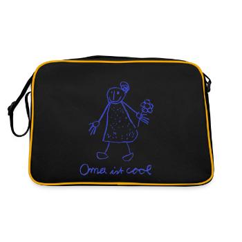 Grand-mère est cool - Sac Retro - noir/or - Dos