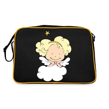Little angel smile - Sac Retro - noir/or - Dos