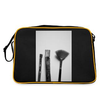 brush - Retro Bag - black/gold - Back