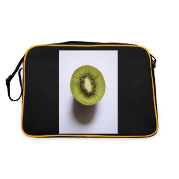 kiwi - Sac Retro - noir/or - Dos