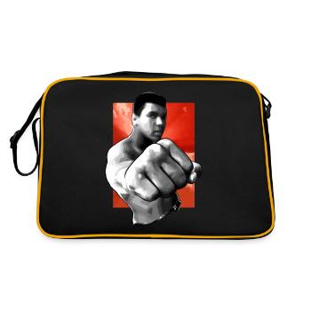 fight the power - Retro Bag - black/gold - Back