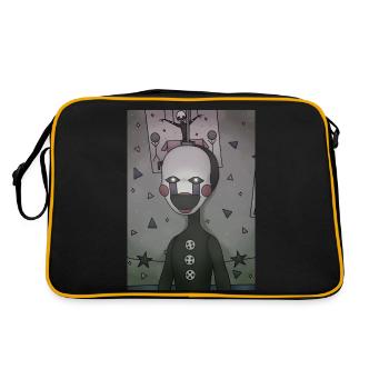 Lorsque la boîte à musique est épuisée - Sac Retro - noir/or - Dos