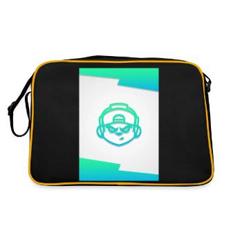 AdK Autograph Card V1 Blue - Retro Bag - black/gold - Back