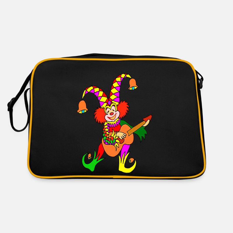 Narr - Retro Tasche - Schwarz/Gold