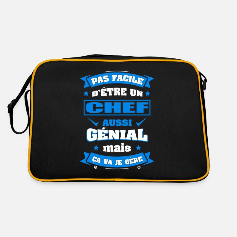 CHEF GÉNIAL Sac Retro