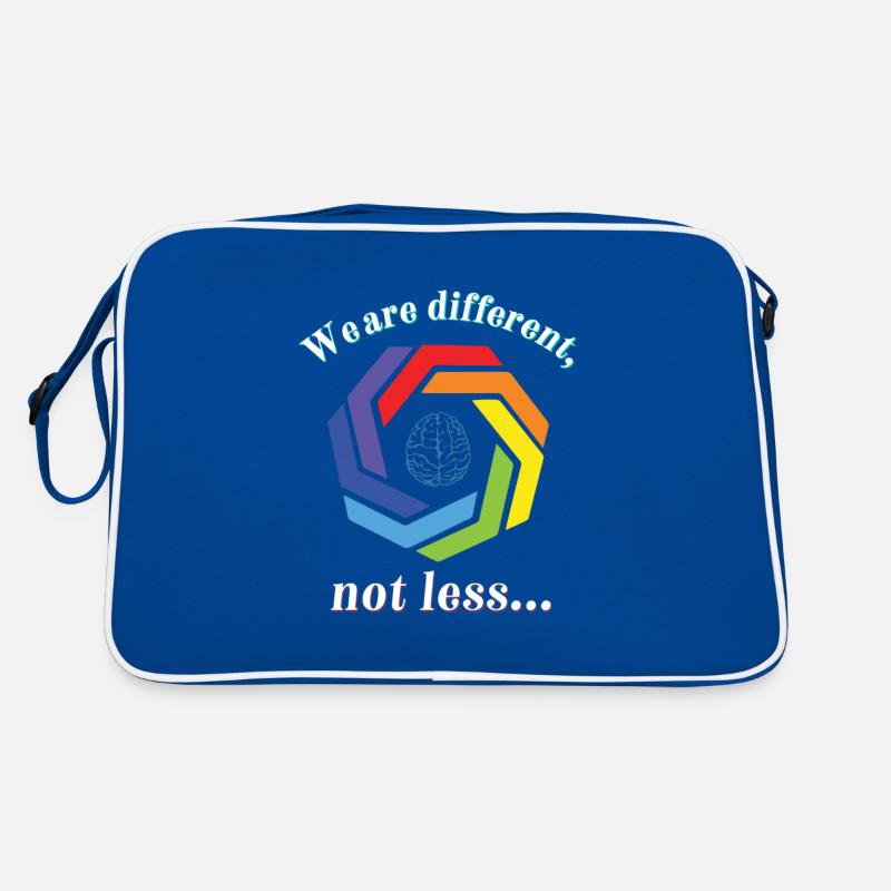 Neurodiversity - ADHD autism, autism awareness Retro Bag