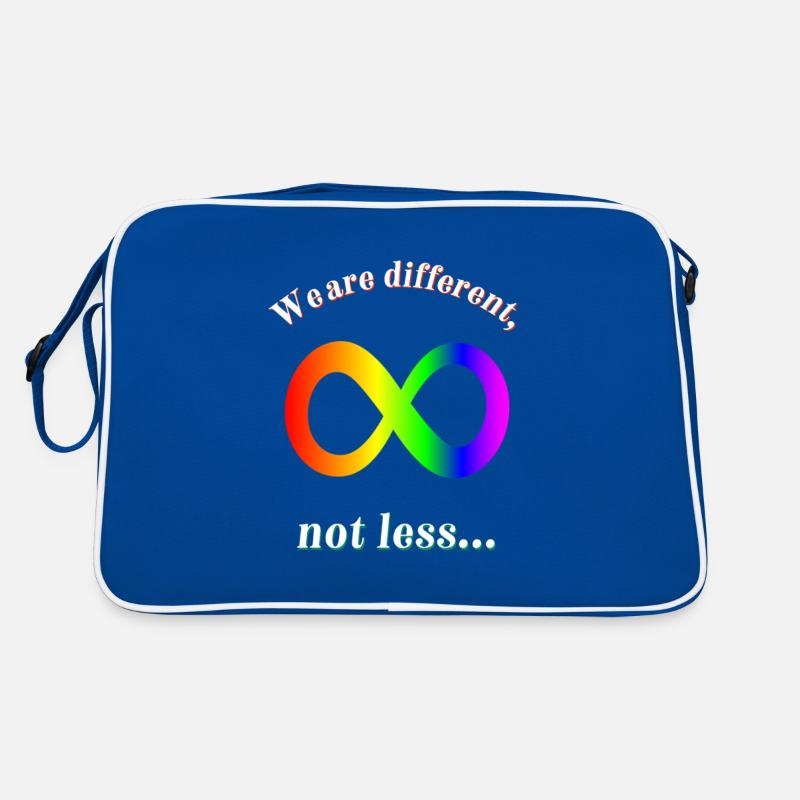 Neurodiversity - ADHD autism, autism awareness Retro Bag