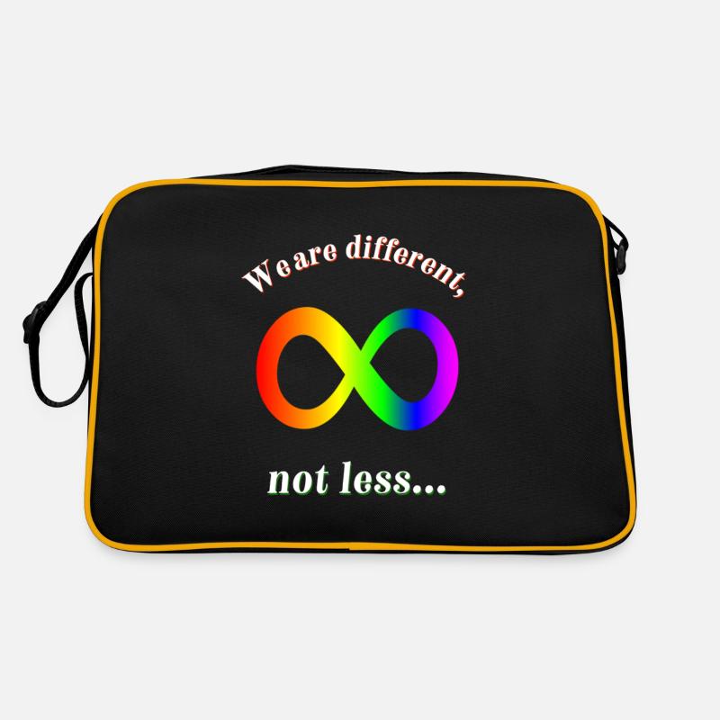 Neurodiversity - ADHD autism, autism awareness Retro Bag