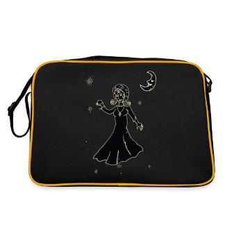 Divinationniste - Sac Retro - noir/or - Dos