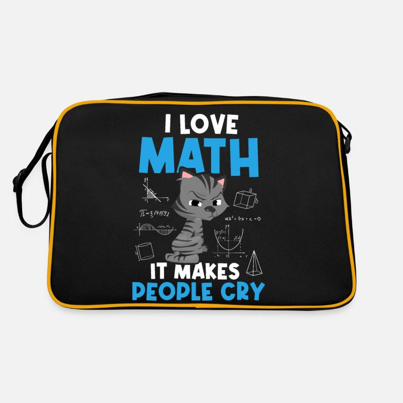 J’aime les maths Maths Maths Mathe maths Sac Retro