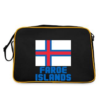 Faroe Islands - Retro Bag - black/gold - Back