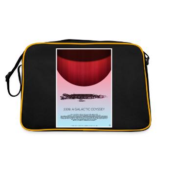 DSSA Odyssey - Retro Bag - black/gold - Back