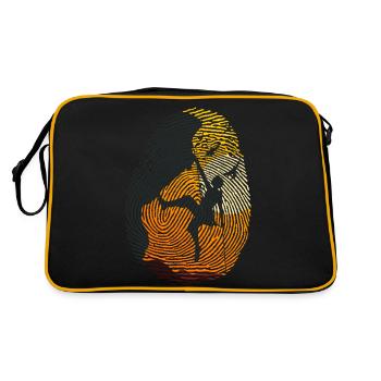 CLIMB escalade grimper roc escalader - Sac Retro - noir/or - Dos